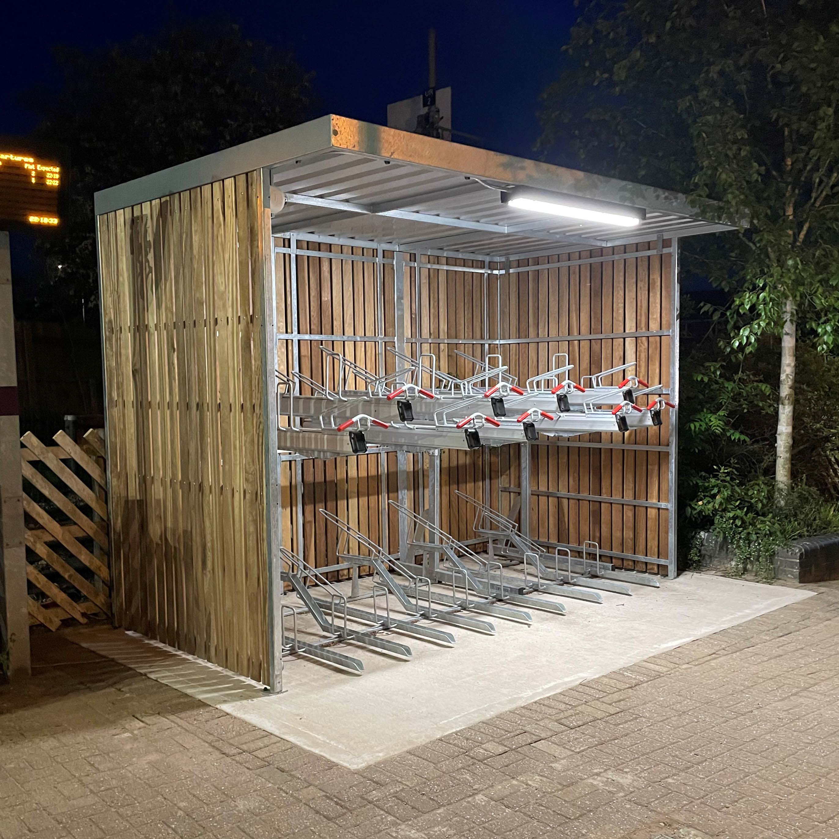 Uttoxeter Station Cycle Shelter